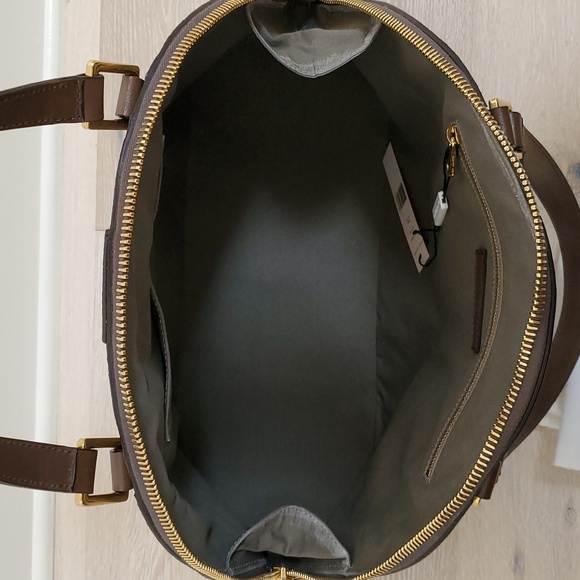 NWT Marc Jacobs The Crosby Bowery Satchel in Slate - Picture 12 of 13